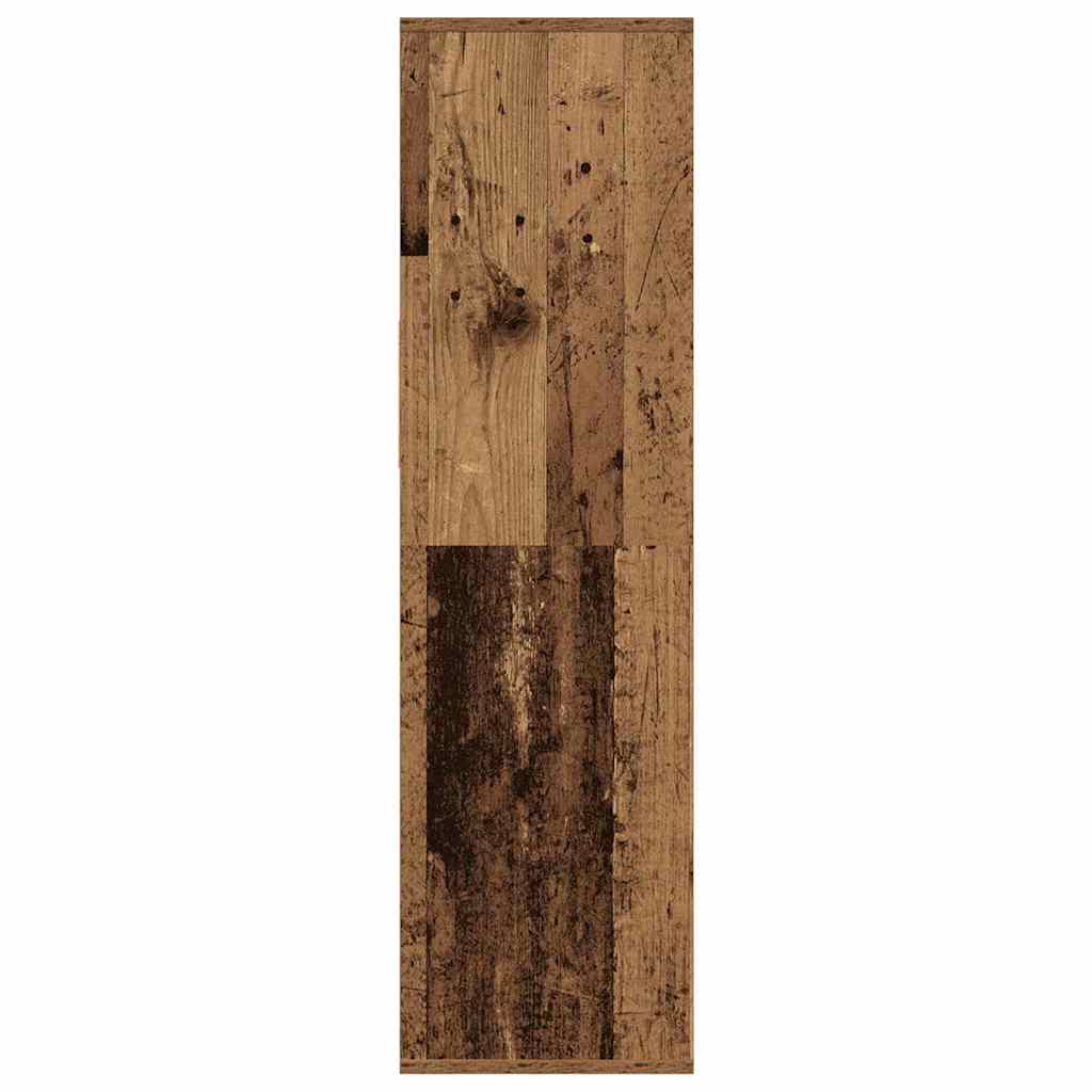 Libreria Legno Antico 34x31x112 cm in Legno Multistrato