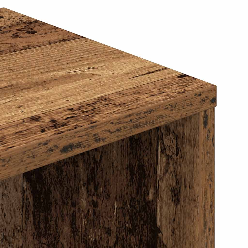 Libreria Legno Antico 34x31x112 cm in Legno Multistrato