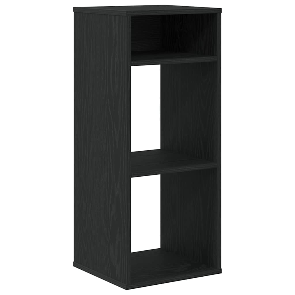 Libreria Nera 34x31x80 cm in Legno Multistrato