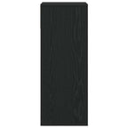 Libreria Nera 34x31x80 cm in Legno Multistrato
