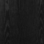 Libreria Nera 34x31x80 cm in Legno Multistrato