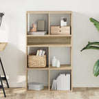 Libreria Rovere Sonoma 66x31x112 cm in Legno Multistrato