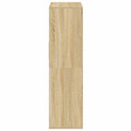 Libreria Rovere Sonoma 66x31x112 cm in Legno Multistrato