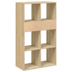 Libreria Rovere Sonoma 66x31x112 cm in Legno Multistrato