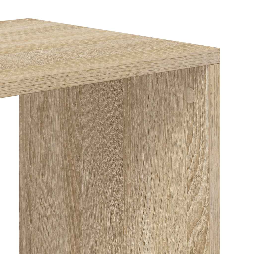 Libreria Rovere Sonoma 66x31x112 cm in Legno Multistrato