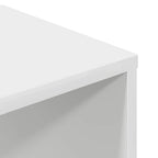 Libreria Bianca 34x31x112 cm in Legno Multistrato