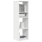 Libreria Bianca 34x31x112 cm in Legno Multistrato