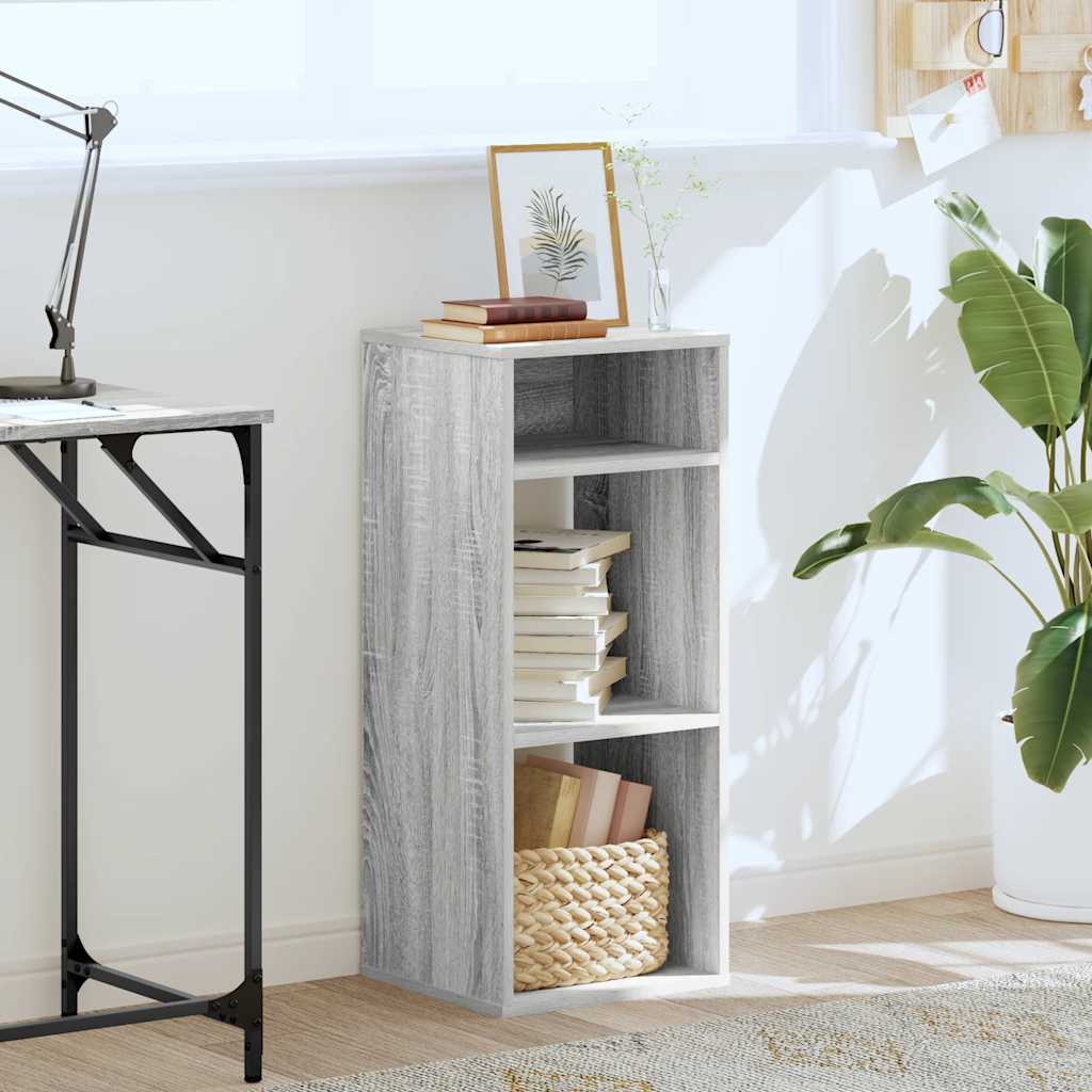 Libreria Grigio Sonoma 34x31x80 cm in Legno Multistrato