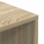 Libreria Rovere Sonoma 34x31x112 cm in Legno Multistrato