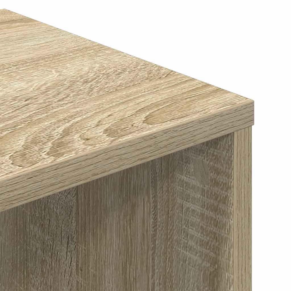 Libreria Rovere Sonoma 34x31x112 cm in Legno Multistrato