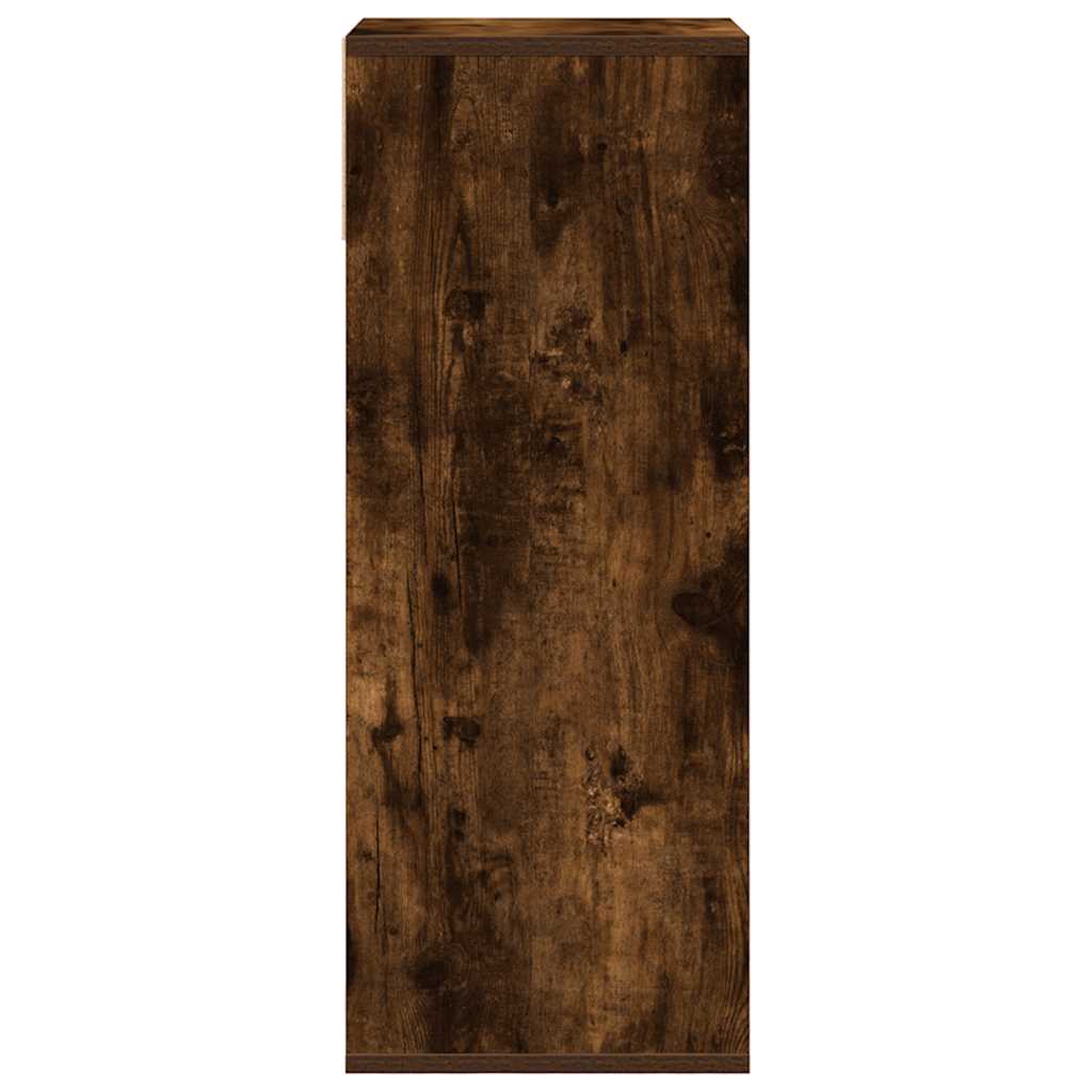 Libreria Rovere Fumo 34x31x80 cm in Legno Multistrato