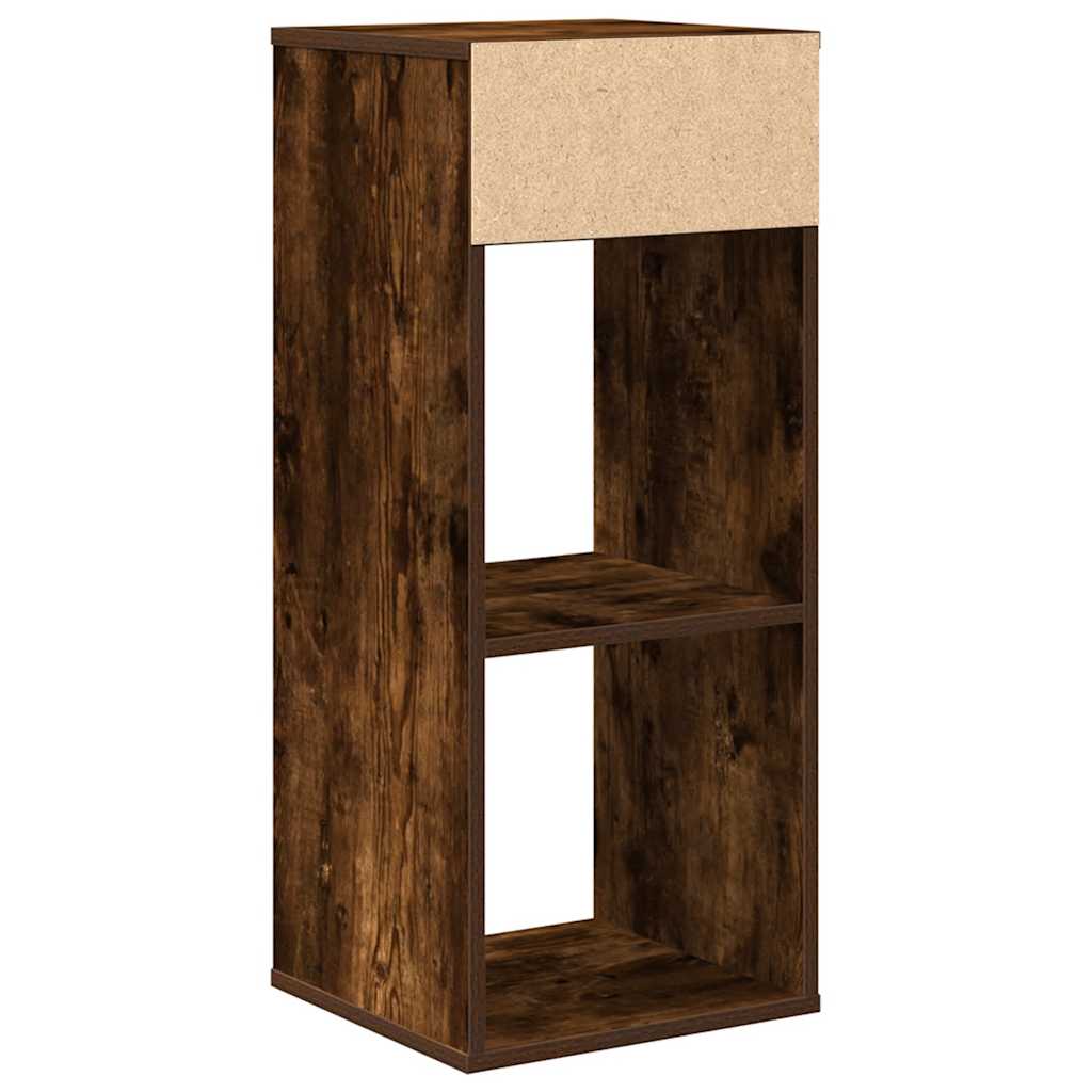 Libreria Rovere Fumo 34x31x80 cm in Legno Multistrato