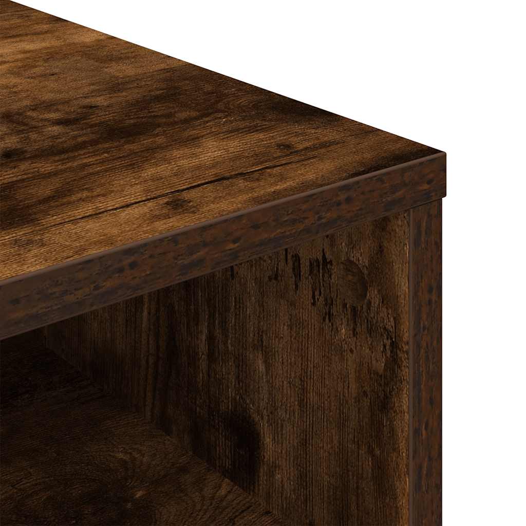 Libreria Rovere Fumo 34x31x80 cm in Legno Multistrato