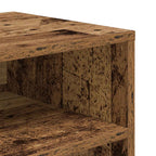 Libreria Legno Antico 66x31x80 cm in Legno Multistrato