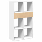 Libreria Bianca 66x31x112 cm in Legno Multistrato