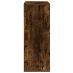 Libreria Rovere Fumo 66x31x80 cm in Legno Multistrato
