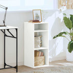 Libreria Bianca 34x31x80 cm in Legno Multistrato