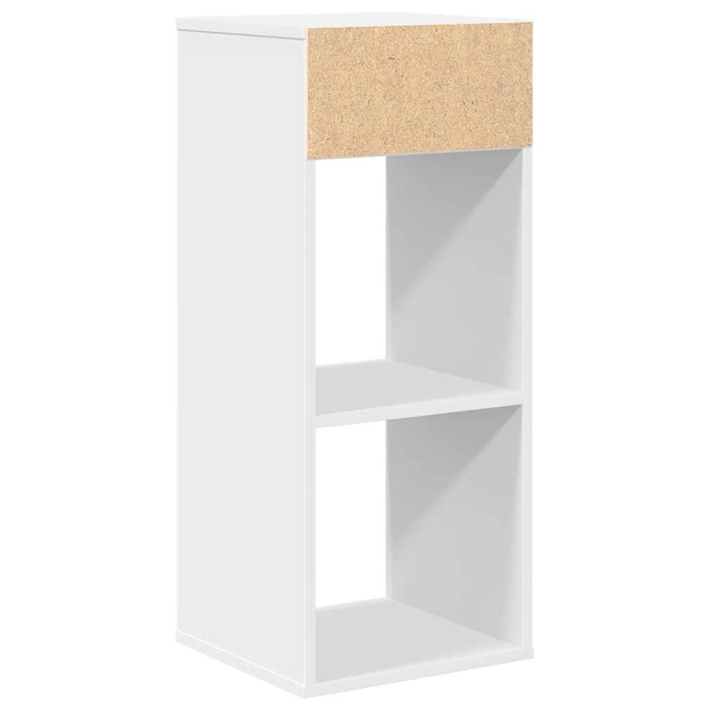 Libreria Bianca 34x31x80 cm in Legno Multistrato