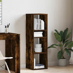 Libreria Rovere Fumo 34x31x112 cm in Legno Multistrato