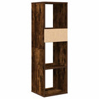 Libreria Rovere Fumo 34x31x112 cm in Legno Multistrato