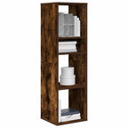 Libreria Rovere Fumo 34x31x112 cm in Legno Multistrato