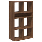 Libreria Rovere Marrone 66x31x112 cm in Legno Multistrato