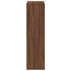 Libreria Rovere Marrone 66x31x112 cm in Legno Multistrato