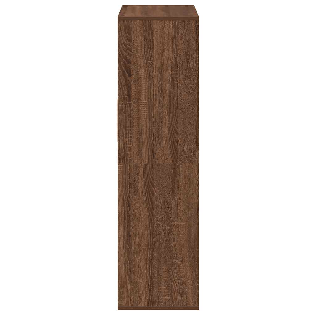 Libreria Rovere Marrone 66x31x112 cm in Legno Multistrato