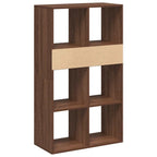 Libreria Rovere Marrone 66x31x112 cm in Legno Multistrato