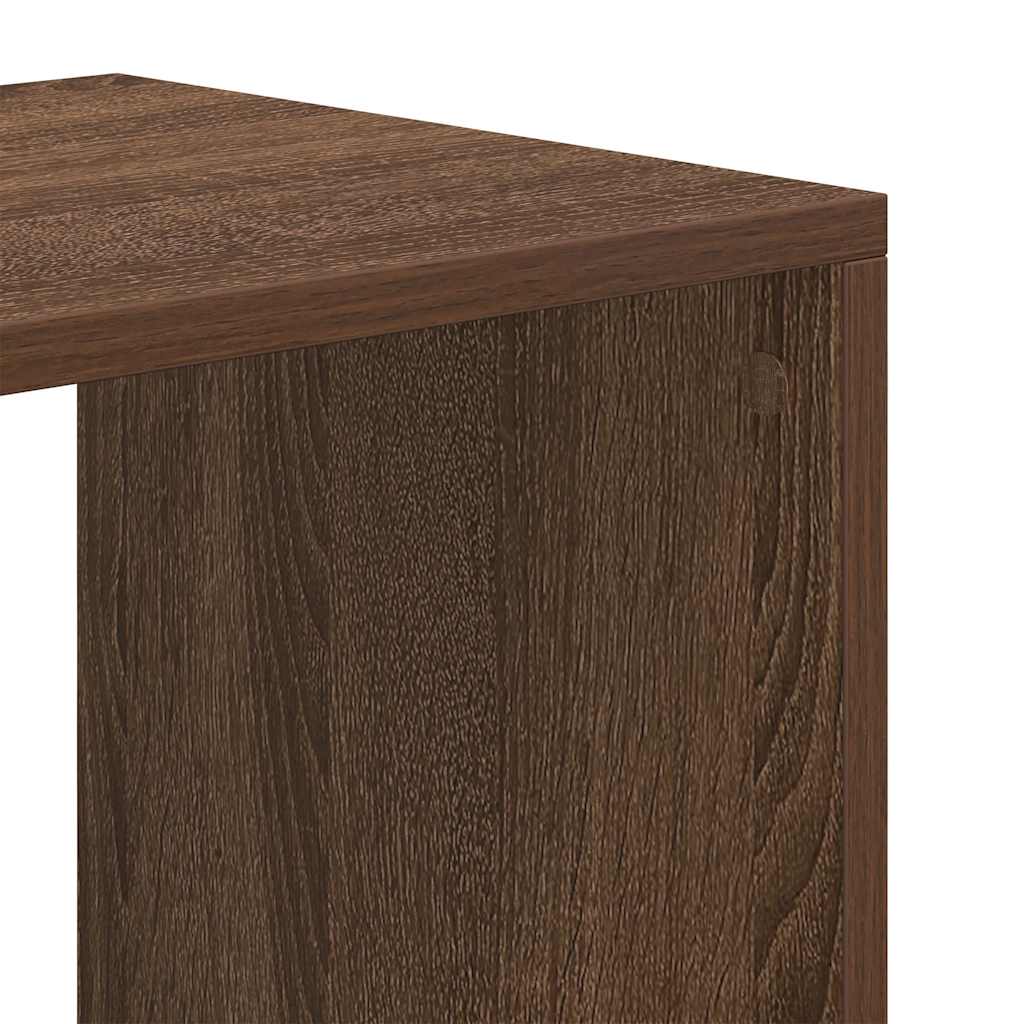 Libreria Rovere Marrone 66x31x112 cm in Legno Multistrato