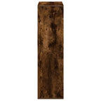 Libreria Rovere Fumo 66x31x112 cm in Legno Multistrato