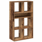 Libreria Legno Antico 66x31x112 cm in Legno Multistrato