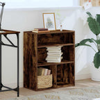 Libreria Rovere Fumo 60x30x71,5 cm in Legno Multistrato