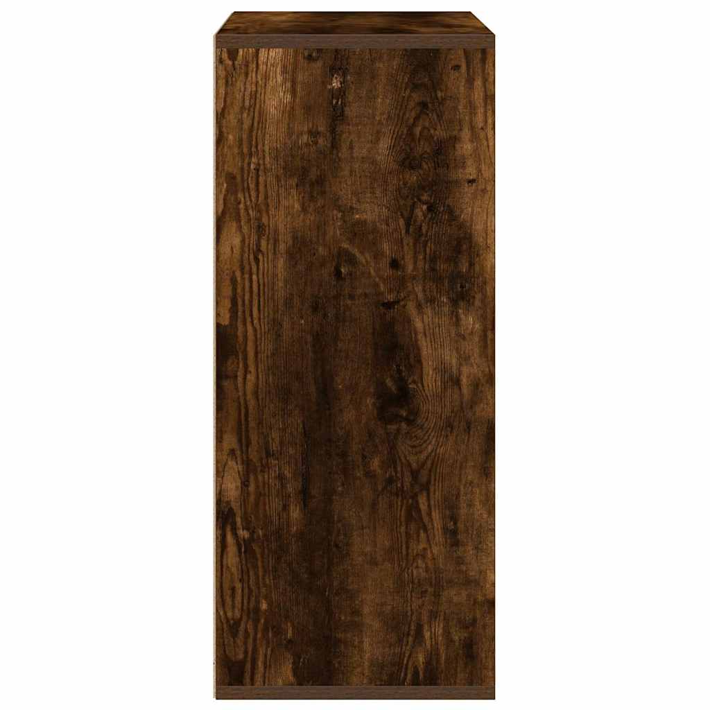 Libreria Rovere Fumo 60x30x71,5 cm in Legno Multistrato