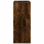 Libreria Rovere Fumo 60x30x71,5 cm in Legno Multistrato