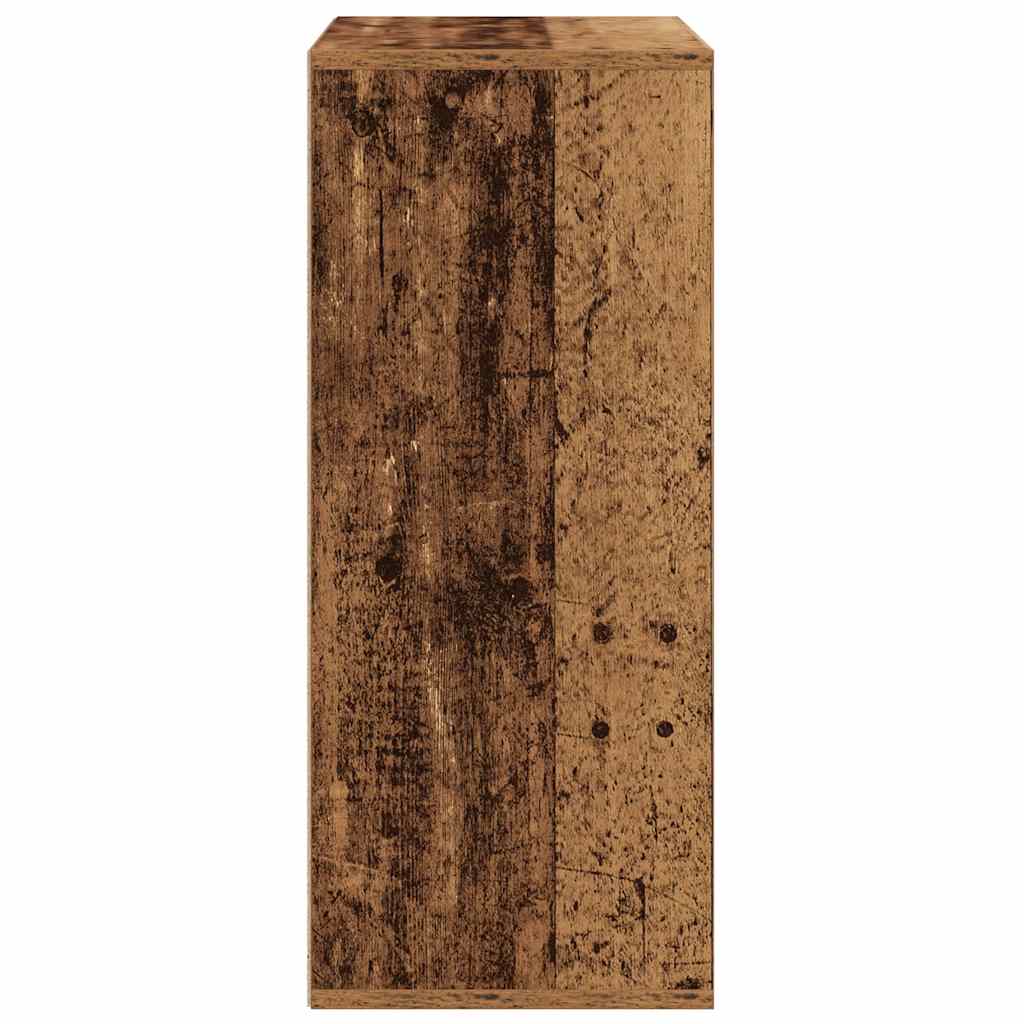 Libreria Legno Antico 60x30x71,5 cm in Legno Multistrato