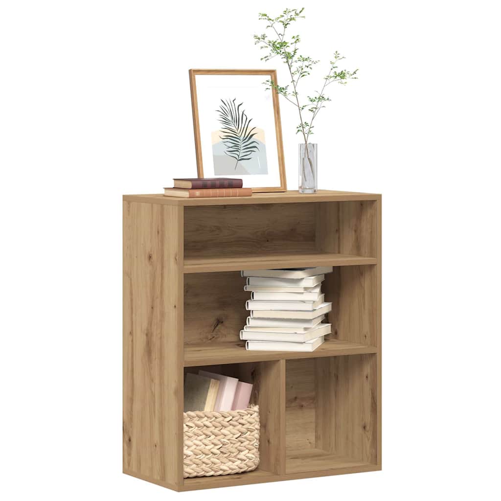 Libreria Rovere Artigianale 60x30x71,5 cm Legno Multistrato