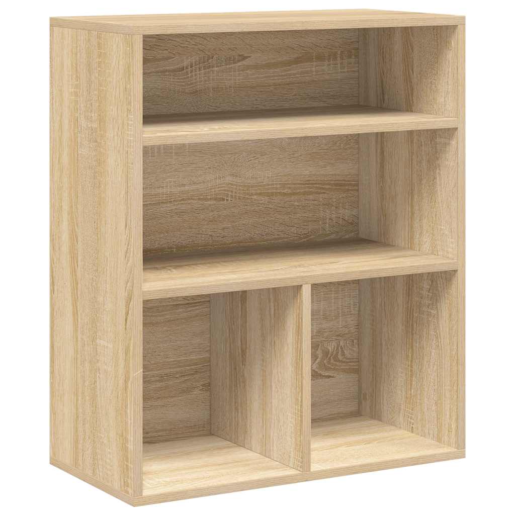 Libreria Rovere Sonoma 60x30x71,5 cm in Legno Multistrato