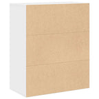 Libreria Bianca 60x30x71,5 cm in Legno Multistrato
