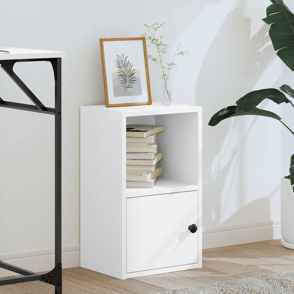 Libreria Bianca 31x24x52 cm in Legno Multistrato
