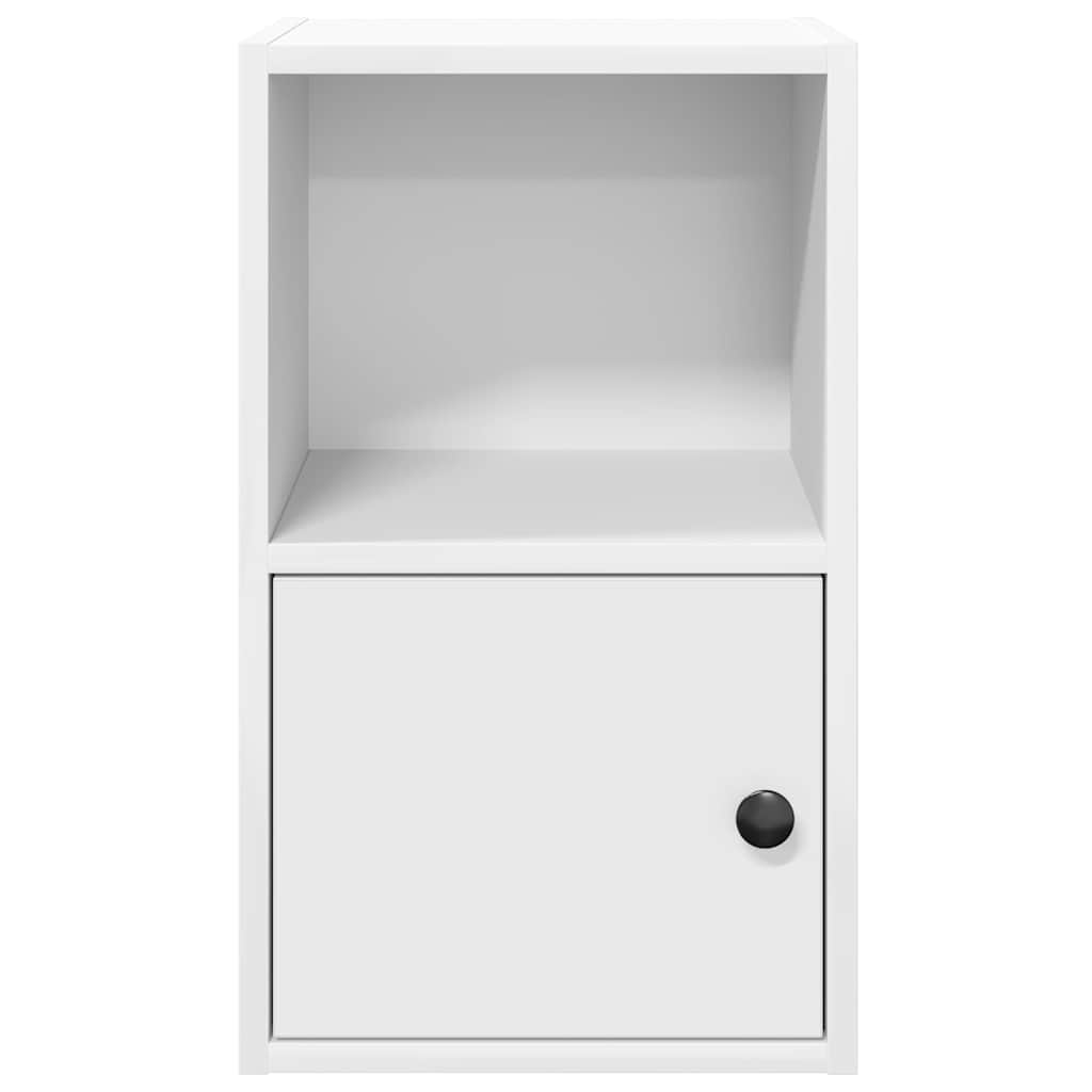 Libreria Bianca 31x24x52 cm in Legno Multistrato