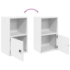 Libreria Bianca 31x24x52 cm in Legno Multistrato