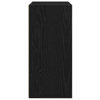 Libreria Rovere Nero 31x24x52 cm in Legno Multistrato