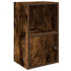 Libreria Rovere Fumo 31x24x52 cm in Legno Multistrato