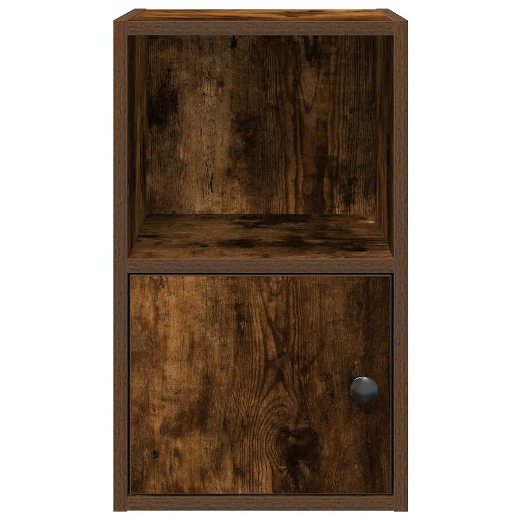 Libreria Rovere Fumo 31x24x52 cm in Legno Multistrato