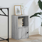 Libreria Grigio Sonoma 31x24x52 cm in Legno Multistrato