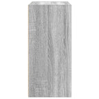 Libreria Grigio Sonoma 31x24x52 cm in Legno Multistrato