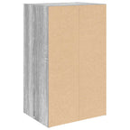 Libreria Grigio Sonoma 31x24x52 cm in Legno Multistrato