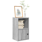 Libreria Grigio Sonoma 31x24x52 cm in Legno Multistrato