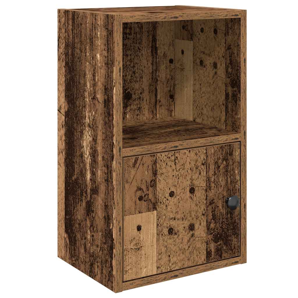 Libreria Legno Vecchio 31x24x52 cm in Legno Multistrato